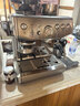 铂富（Breville）BES876 半自动咖啡机 家用意式 研磨奶泡一体式 智能辅助压粉系统 大容量水箱 25挡研磨 BES876锻光银丨研磨奶泡一体式 实拍图