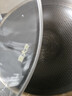 炊大皇炒锅304不锈钢有钛炒菜锅煎锅平底不粘炒锅32cm 可立可视盖不挑灶 实拍图