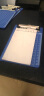 世宝(seboo)板夹垫板写字抄写板夹子车间物流硬塑料加厚板 A6平板夹 蓝色 实拍图