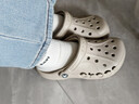 卡骆驰（CROCS）贝雅洞洞鞋男鞋女鞋轻便耐磨一脚蹬拖鞋休闲鞋百搭花园鞋|10126 卵石色-2V3 36 /37(220mm) 实拍图
