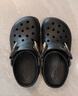卡骆驰（CROCS）贝雅洞洞鞋男鞋女鞋轻便耐磨一脚蹬拖鞋休闲鞋百搭花园鞋|10126 黑色-001 43 (270mm) 实拍图