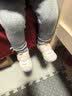 巴布豆（BOBDOG）童鞋宝宝学步鞋子秋季男女宝透气软底防滑婴幼儿机能童鞋白绿色25 实拍图