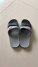 回力拖鞋情侣家居室内外用耐磨软底浴室凉拖鞋男HL3630黑色42码 实拍图
