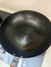 美的（Midea）铁锅炒锅 无涂层精铁炒菜锅 平底牛排煎锅家用燃气灶电磁炉通用 实拍图