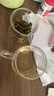 富光花茶杯 男女士茶水分离杯子 双层办公泡茶玻璃杯带把高硼硅水杯 实拍图