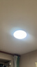 惠普精工led卧室吸顶灯三防灯超薄简约儿童书房餐厅阳台过道灯具37CM白光 实拍图