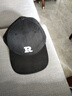【热巴同款】加大棒球帽帽子男女大头围显脸小春夏字母百搭棒球帽 刺绣款-黑色【1顶】 实拍图