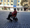 互邦电动轮椅老人全自动轻便可折叠旅行老年残疾人代步车小型轻便携式 实拍图