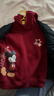 迪士尼（Disney）童装本命年儿童冬装套装2026新款男童拜年服女童红色新年加绒卫衣 实拍图