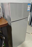 新飞（Frestec）小冰箱 冰箱小型双开门 迷你双门家用宿舍租房冷藏冷冻电冰箱节能省电 58L银【行业热卖+租房必备】升级款 实拍图