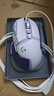 罗技（G） G502 HERO主宰者 有线鼠标 游戏鼠标  g502hero  可配重HERO引擎 礼盒送男友 RGB炫彩灯光 G502H-星河紫+鼠标垫+防滑贴+鼠标盒 实拍图