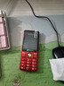 天语【25年国民品牌】4G全网通老年人手机移动联通电信广电大字大声超长待机直板按键老年机学生功能机 红色 增强版全网通4G【加大屏幕加大电池】 实拍图