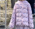 迪士尼儿童羽绒服轻薄童装女童棉服外套2026秋冬新款宝宝短款羽绒服衣服 实拍图