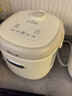 小熊（Bear）电饭锅1-2人 小电饭煲 1.6L耐磨不粘内胆 微压快煮饭杂粮饭汤粥智能预约公寓多用电饭锅 DFB-K16A1 实拍图