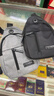 运动跑步包男休闲斜挎包手机包防泼水健身包女单肩包 灰色 实拍图