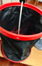悦卡 多功能折叠水桶洗车桶 车用收纳桶钓鱼桶 汽车用品  15L 黑红色 实拍图