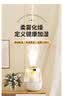 卡培登USB加湿器卧室轻音婴儿办公室桌面 智能数显调湿双喷头大雾量加湿 白色【纳米雾化】 实拍图