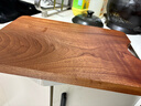 双枪乌金檀菜板 百年龄整木砧案板家用切菜食品抗菌防霉实木40*27*2.5 实拍图