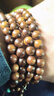 黑花梨沉香木檀木佛珠108念珠仿绿松石隔珠木质手链总批发 黑花梨隔珠08mm*108颗 实拍图