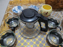 【京东物流】茶壶套装整套茶具大容量玻璃茶杯带滤网耐高温泡茶具 1000ML一壶+四杯套装【无茶盘】 实拍图