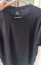 京东京造【超轻舒适】t恤男短袖男士t恤衣服春季休闲打底 黑色 XXXL 实拍图