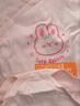 贝瑞加（Babyprints）婴儿连体衣男女宝宝长袖包屁衣四季家居睡衣护肚三角哈衣 粉兔73 实拍图
