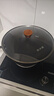 炊大皇铁锅家用无涂层不锈炒锅燃气灶专用炒锅炒菜锅平底锅极铁锅32cm 实拍图