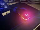 罗技（G） G102游戏鼠标有线机械RGB轻量化小手电竞宏编程吃鸡英雄联盟 102黑色二代+大桌垫 实拍图