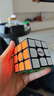 圣手 魔方磁力三阶2代三3阶魔方玩具专业比赛专用 黑色生日礼物 实拍图