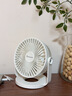 赛亿电风扇小风扇小台扇迷你USB手持便携电风扇小型学生宿舍床头办公室轻音桌面扇小型可车载风扇 实拍图