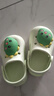 牧童儿童拖鞋夏男宝宝洞洞鞋软底女童卡通洗澡婴幼儿家居鞋奶龙绿140 实拍图