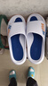 回力运动拖鞋男浴室内户外减震防滑厚底凉拖鞋HL39651白蓝色44-45码 实拍图