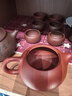 百年利永宜兴紫砂壶纯全手工原矿大红袍西施壶功夫茶具泡茶壶一壶两杯套装 实拍图