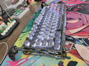 重力星球机械键盘电竞游戏 破茧75配列无线有线蓝牙三模gasket客制化金属带脚 GS K1 PRO赛博机甲 实拍图