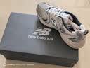 NEW BALANCE NB530官方老爹鞋男鞋女鞋情侣复古夏季透气网面百搭运动休闲鞋 米白/金属银MR530KA 建议拍小半码 38 (脚长23.5cm尺码详询客服) 实拍图