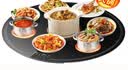美的（Midea）暖菜板带火锅加热菜板 饭菜保温板2000w电陶炉 家用多功能餐桌转盘自动旋转热牛奶HBT100YH 实拍图