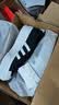 adidas NIZZA PLATFORM厚底增高运动帆布鞋女阿迪达斯三叶草 一号黑/白   39 实拍图