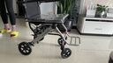怡辉（YIHUI）轮椅小型轻便折叠老人专用出行旅行便携式推车家医用可上飞机 实拍图