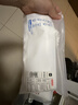 京东京造【纯棉100%】6双男式短袜10A抗菌休闲透气袜子男夏季 白 实拍图