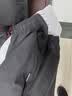 啄木鸟弹力舒适休闲裤子男2026秋季新款宽松直筒免烫男士耐磨运动长裤子 浅灰+黑色 【特惠组合装】 XL 【建议115斤-130斤】 实拍图