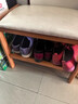 家逸实木换鞋凳入户门口高级感鞋柜小户型鞋架家用穿鞋可坐沙发凳子 实拍图
