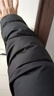 鸭鸭（YAYA）羽绒服女士2025年冬季新款情侣短款立领保暖面包男外套HY 青光黑色 L 175/92A 实拍图