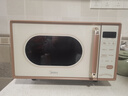 美的（Midea）价低超头播95折小滋味微波炉烤箱一体机小型家用微波炉光波加热一级能效平板变频复古美拉德风C1G2 实拍图