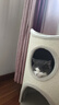兽牌树洞剑麻桶猫窝猫抓板一体剑麻猫爬架双层大猫屋半封闭式冬季保暖 燕麦奶白丨三层剑麻桶 实拍图
