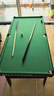 贝趣台球桌儿童家用迷你6-12岁小型可折叠玩具男孩生日圣诞节新年礼物 130CM高脚可折叠【国标E1】桌面免安装 3-7-8-11-14岁成人超大号桌球台 实拍图