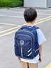 Edison爱迪生小学生书包男护脊反光大容量英伦风校园儿童背包2506-1s 实拍图