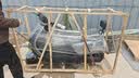 五羊【官方正品】电动摩托车2000W高速大功率电动车男女俩轮代步电动摩托车 科技灰/速度50M/前后双碟/靠背版 72V26A/全新石墨烯电池/木架发货 实拍图
