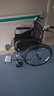鱼跃(yuwell)手动轮椅车H059B老人半躺护理型带坐便椅餐板钢管可折叠 实拍图