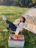 季予（JIYU）帐篷户外露营帐篷全自动免搭建防雨过夜野餐防嗮便携室内速开帐篷 加厚银胶-一门一窗【1-3人】 遮阳挡雨 实拍图