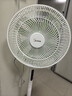 美的（Midea）【幸运草安睡1S】一级能效直流变频声控电风扇家用遥控卧室静音落地扇台式桌面抗菌大风力转页扇 实拍图